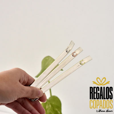 Bombilla plana "Herradura"