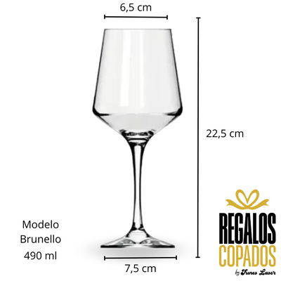Box Copa de vino Brunello 490 ml