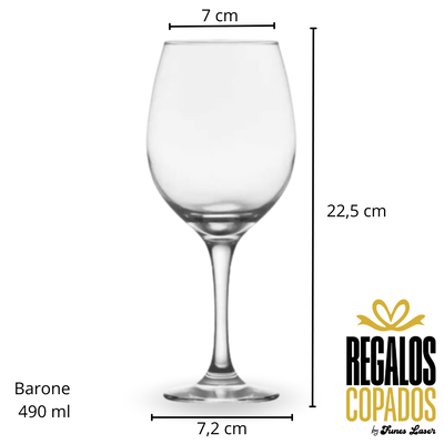 Box Copa de vino Barone 490 ml