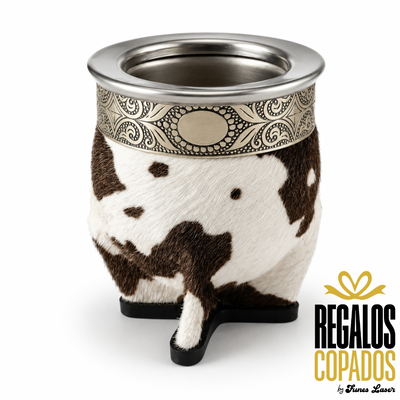 Mate Imperial Cuero con pelo Cow