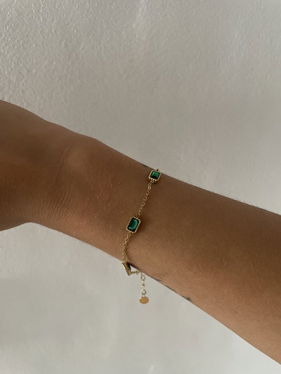 Pulsera Esmeralda AD