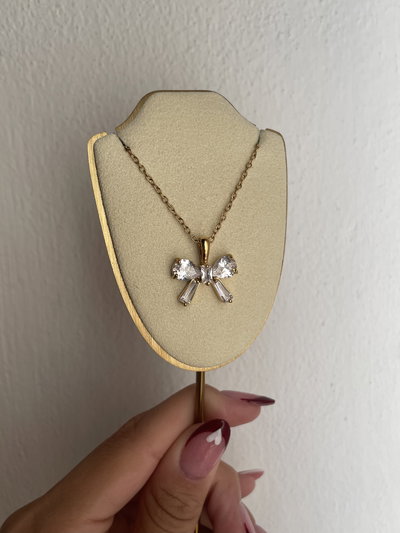 Conjunto Moño Cristal AD