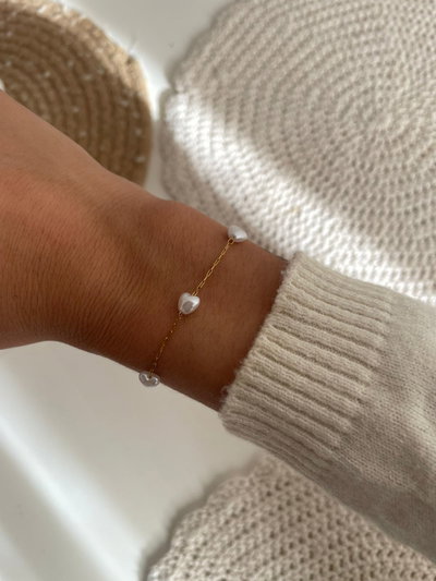 Pulsera Cute Perla AD