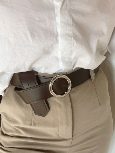 Cinto Liso #2 (marrón)