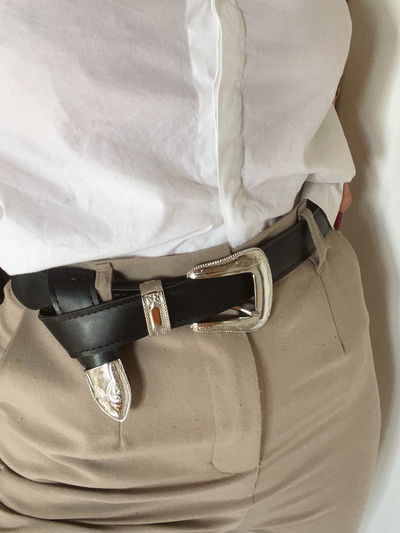 Cinto Liso #3 (negro)