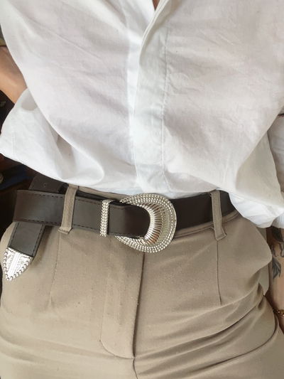 Cinto Liso #1 (marrón)