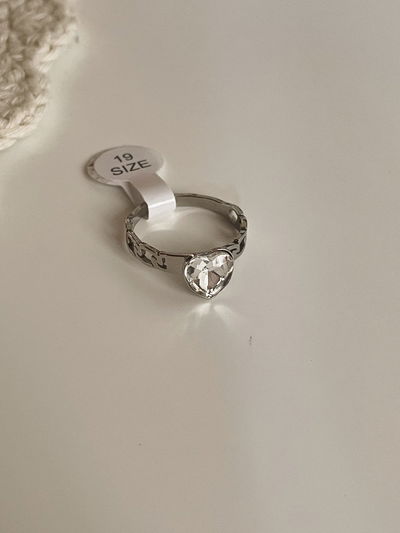 Anillo Corazon cubic AQ 
