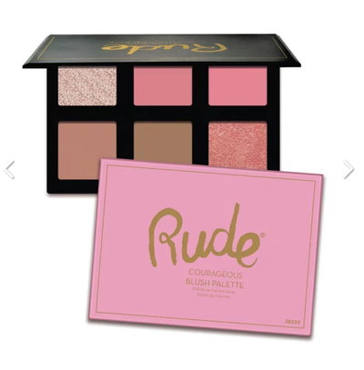 Courageous Blush Palette Rude Cosmetics