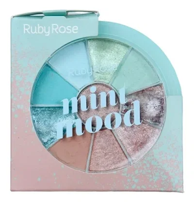 Paleta de sombras Mint Mood Ruby Rose