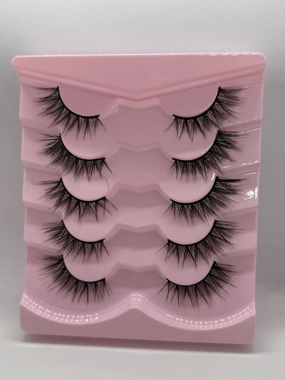 Set de 5 pestañas postizas Esquineras Foxy Eyes 