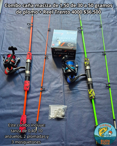 Combo de Pesca Completo de 1,50 metros