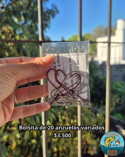 20 Anzuelos Variados