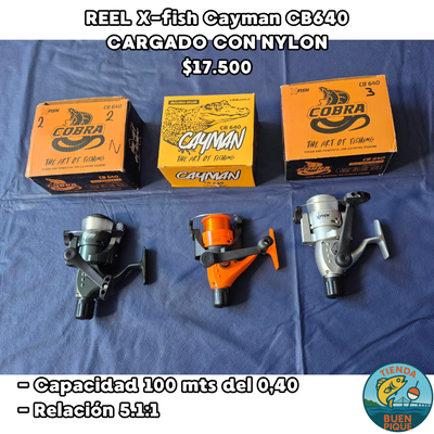 Reel de Pesca CB640 con tanza