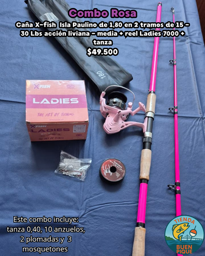 Combo Rosa 1,80 mts Premium Completo