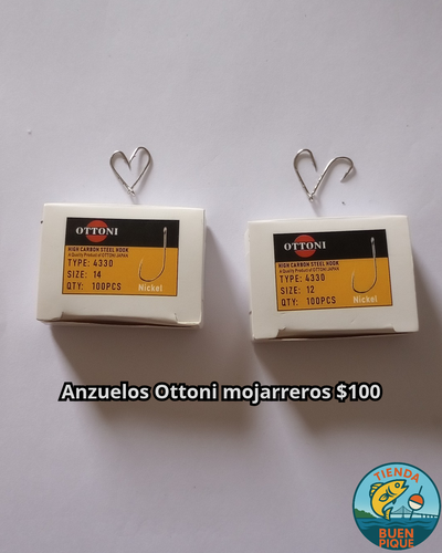 Anzuelos mojarreros - Ottonis