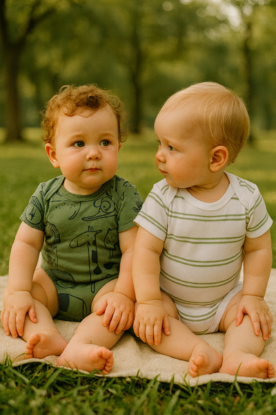 🦁 Pack "Safari Verde" – Simple Joys by Carter’s