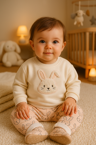 🐰✨ Conjunto “Saltitos de Felpa”