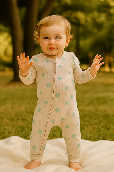 🌙✨ Pijama “Lunita en Juego” con cierre invisible