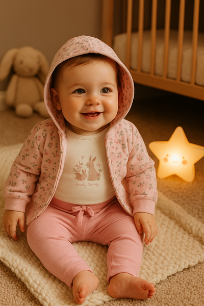 🌷✨ Conjunto “Melodía de Pajaritos” (3 piezas)