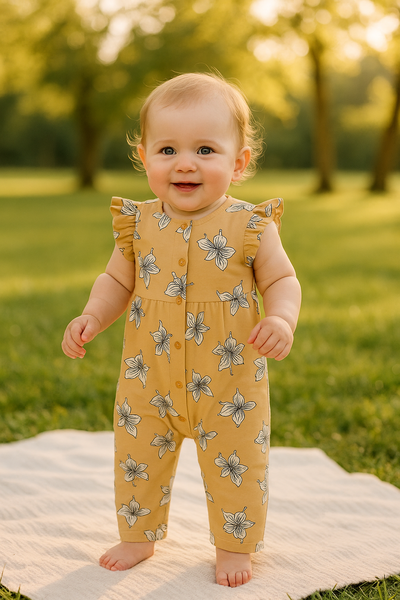 🍯✨ Enterito H&M “Mariposa Juguetona” con voladitos