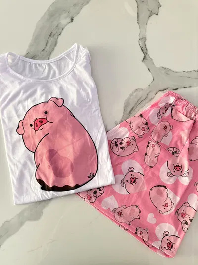 PIJAMA CORTO ADULTO- COD 2623a