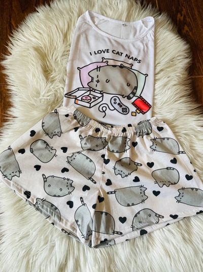 Pijama corto cod-Gatito