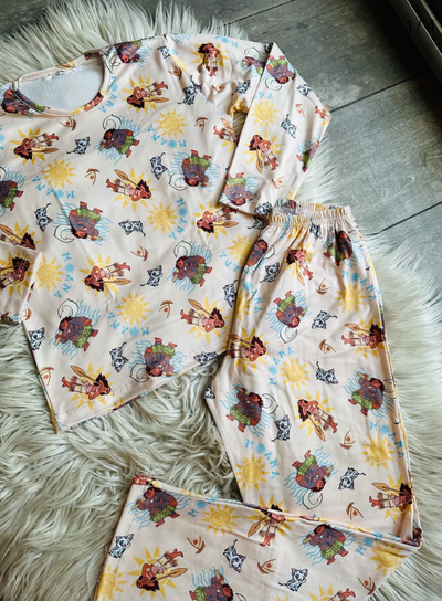  Pijama manga larga chicos full print cod-A106