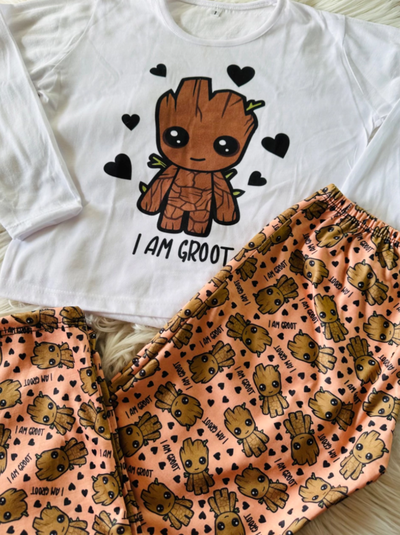 Pijama manga larga chicos  cod-54