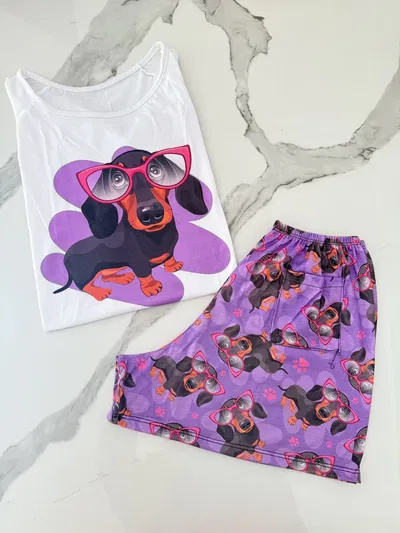 PIJAMAS ADULTO CORTO COD 308A