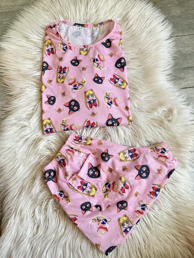 PIJAMA CORTO FULL PRINT COD A 93