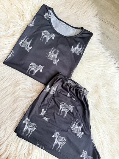PIJAMA FULL PRINT CORTO - COD A103