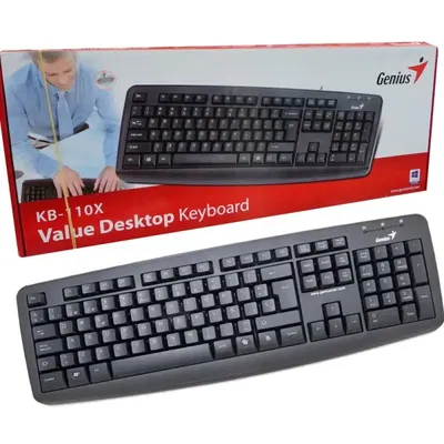 GENIUS KB‑117 – TECLADO USB CON CABLE