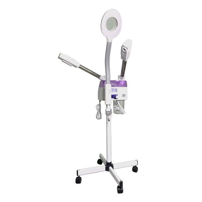 Vaporizador Facial Ozono Con Luz Y Lupa