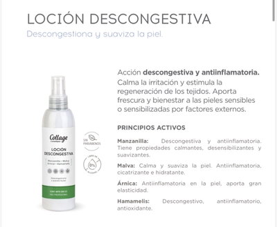 Locion Descongestiva 200ml