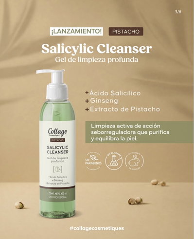 Gel de Limpieza profunda PISTACHO 200cc