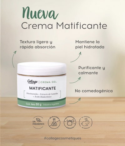 Crema Gel Matificante 50g