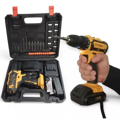 Taladro Atornillador Inalambrico Hytoshy 