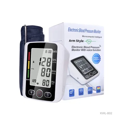 TENSIOMETRO DIGITAL BRAZO MEDIDOR PRESION MONITOR CON FUNCION DE VOZ