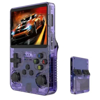 Consola de juegos portátil Retro R36S 64 bits