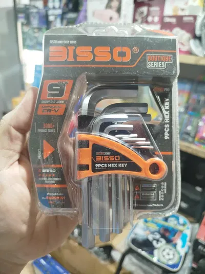 LLAVE ALLEN 9 PIEZAS CHICA