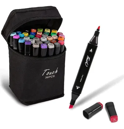 Marcadores Colores Doble Punta x36u