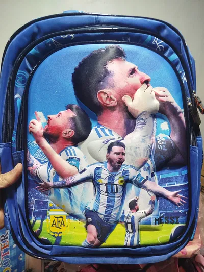 Mochila Selección ArgentinaTriple cierre 16 pulgadas 