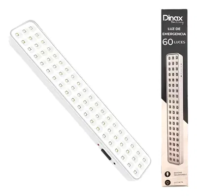  luz de emergencia dinax 60 leds