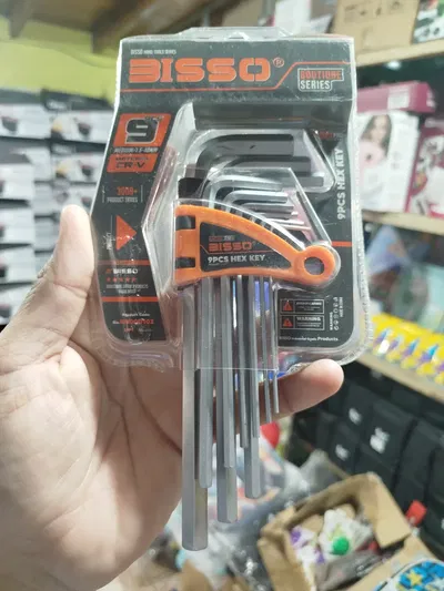 LLAVE ALLEN 9 PIEZAS MEDIANA