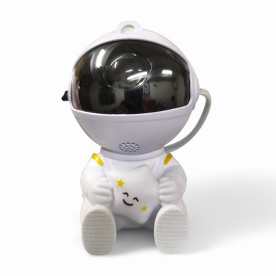 Mini astronauta proyector de galaxia, estrellas 