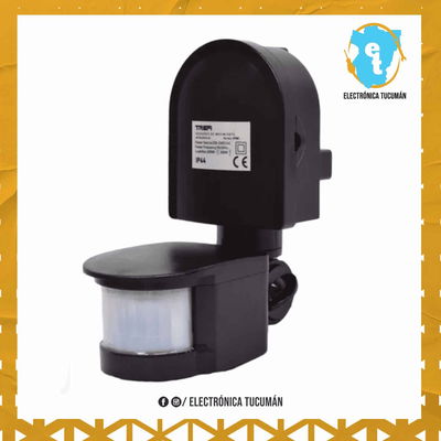 Sensor Movimiento Infrarrojo 180 Apto Led Exterior