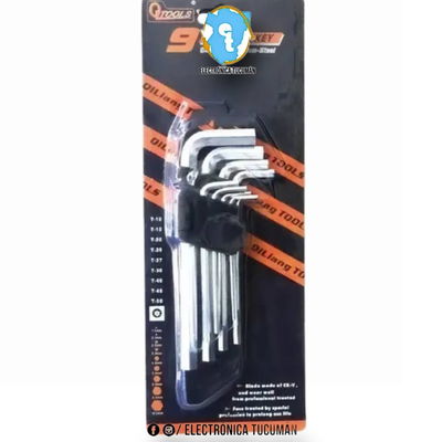 JUEGO DE LLAVES ALLEN X 9U 