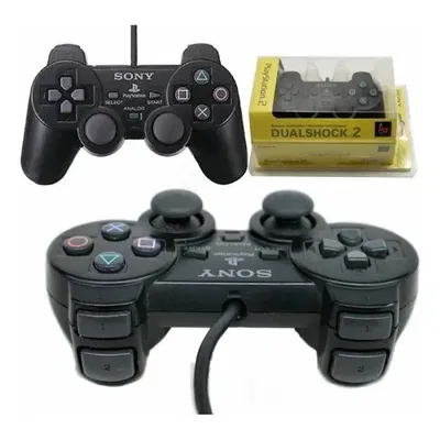 JOYSTICK PS2 SONY DUALSHOCK 2 BLACK 