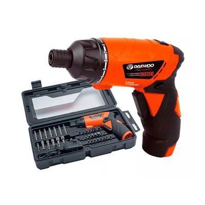 Destornillador inalámbrico con Cargador de Batería Daewoo DAS35XL 3.6V