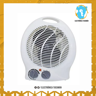 CALOVENTOR TURBO 3 NIVELES 1000W/2000W CON TERMOSTATO